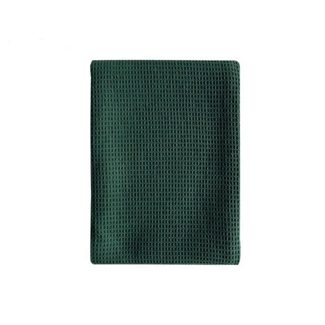 Waffle Cotton Tea Towels, Pair