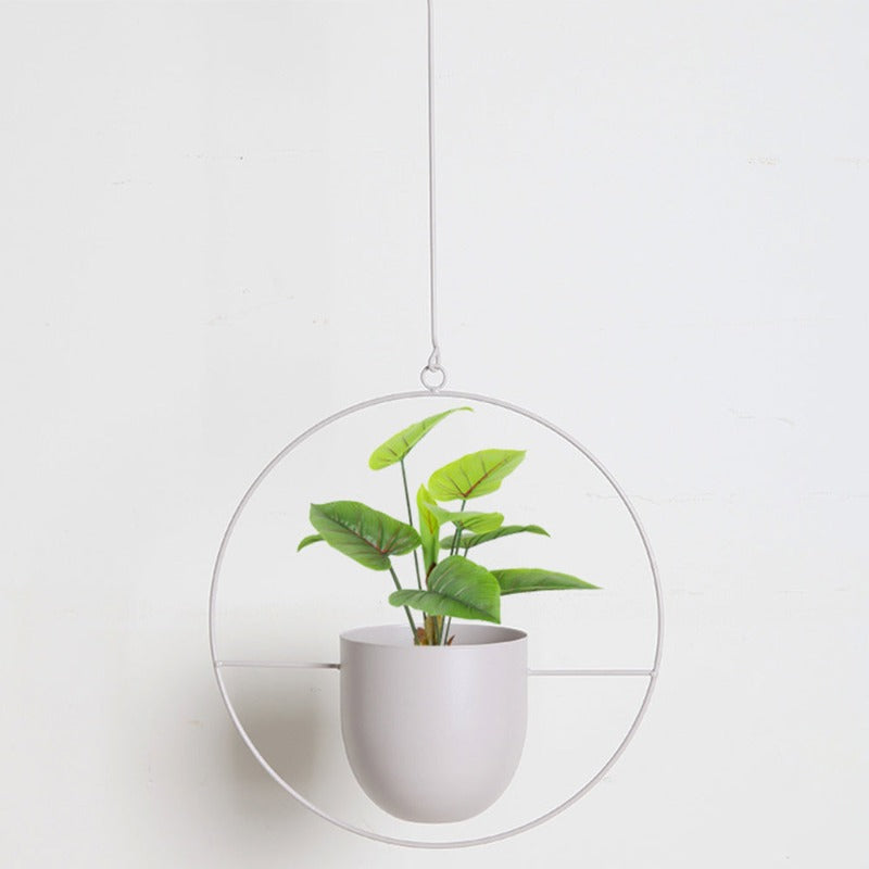 Hanging Iron Plant Pot Holder