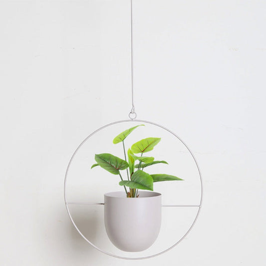 Hanging Iron Plant Pot Holder