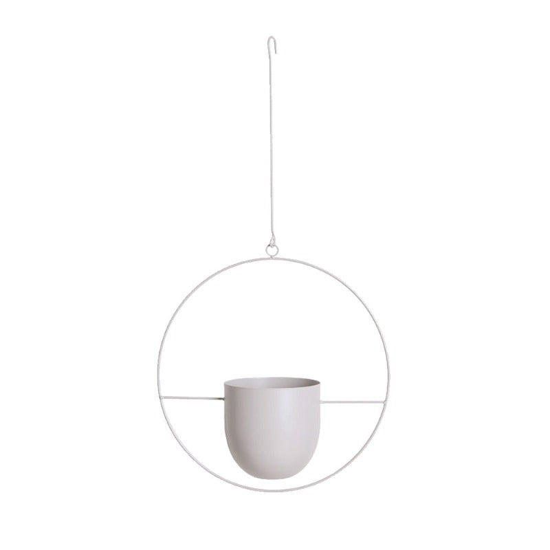 Hanging Iron Plant Pot Holder