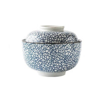 Lidded Porcelain Noodle Bowl 1.1L