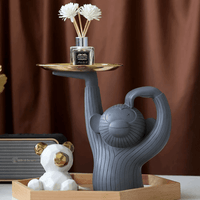Monkey Resin Wall Tray 25cm