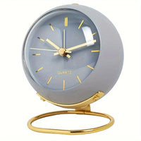 Retro Metal Analogue Alarm Clock