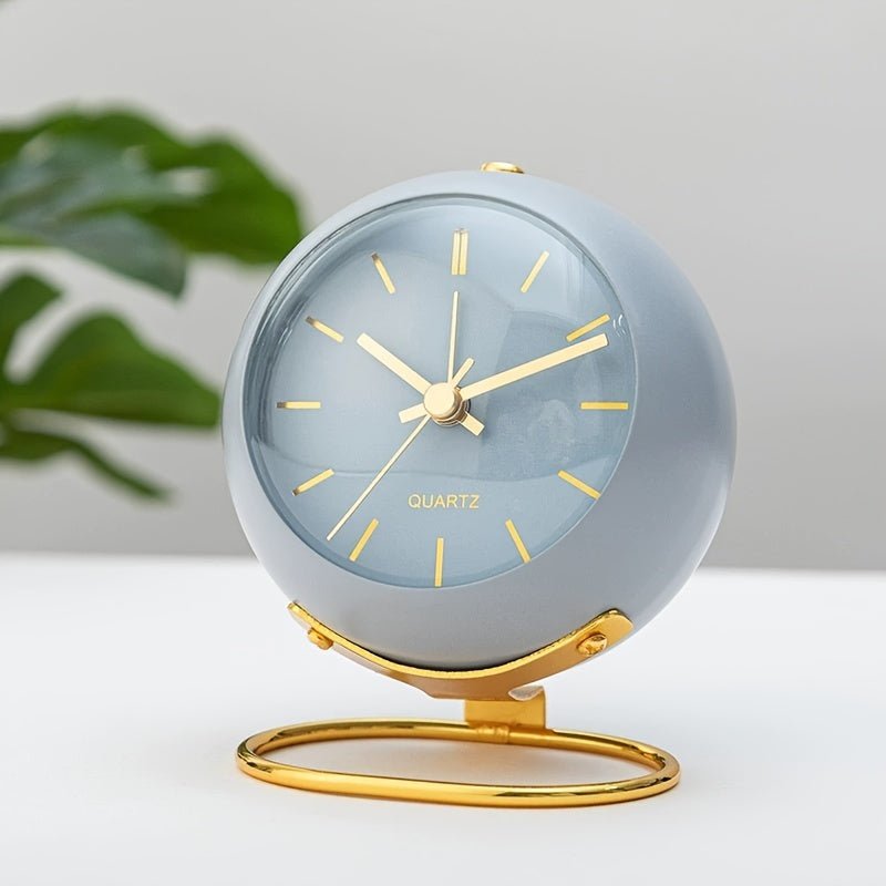 Retro Metal Analogue Alarm Clock