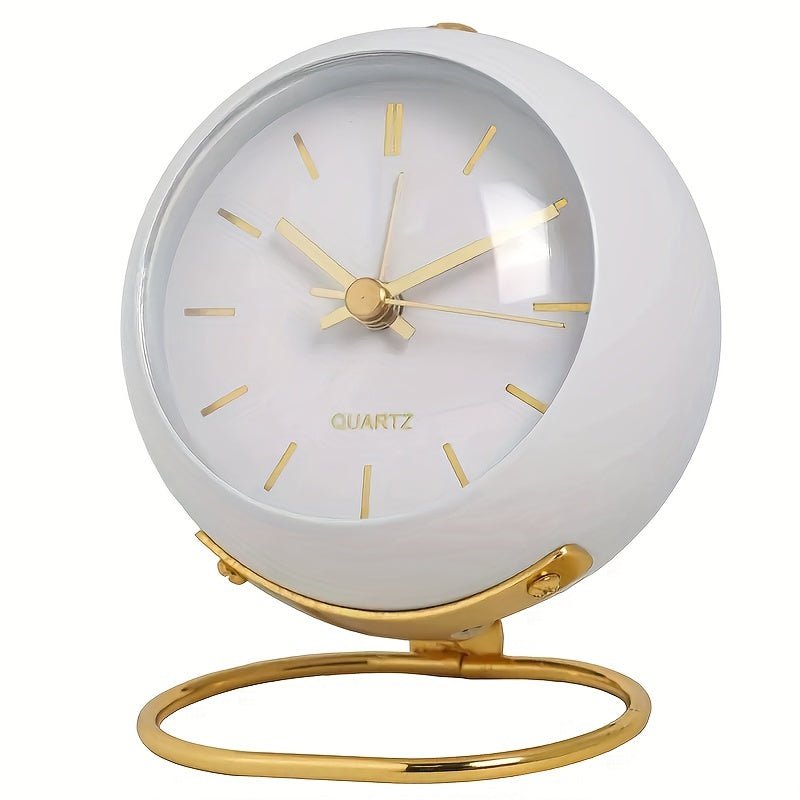 Retro Metal Analogue Alarm Clock
