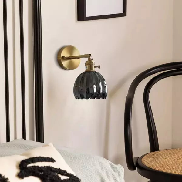 Tulip Glass Wall Light