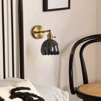 Tulip Glass Wall Light