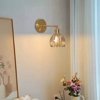 Tulip Glass Wall Light