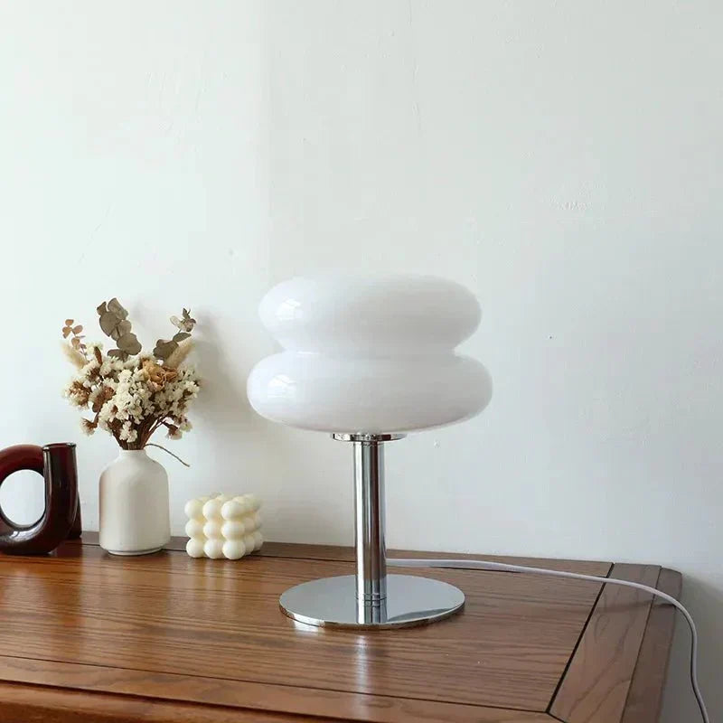 Coloured Glass Table Lamp 28cm