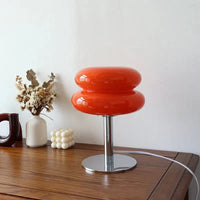 Coloured Glass Table Lamp 28cm
