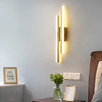 Angled Bar LED Wall Light 40cm