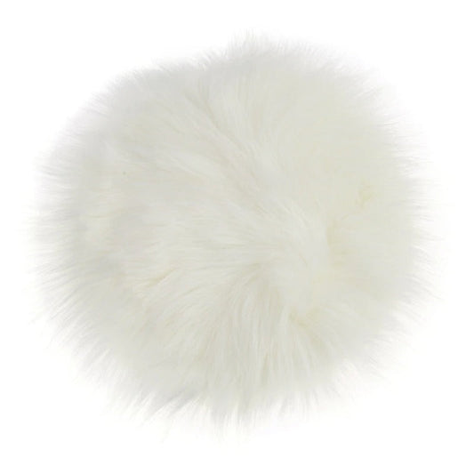 Faux Fur Round Seat Cushion 30cm