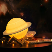 Saturn Globe Table Lamp