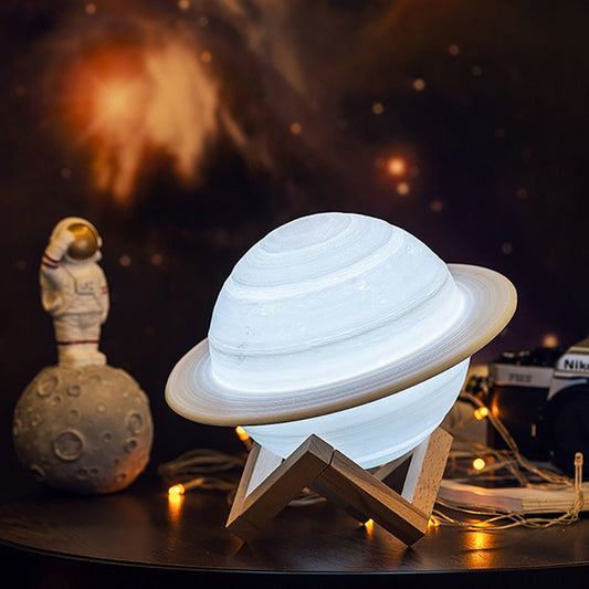 Saturn Globe Table Lamp