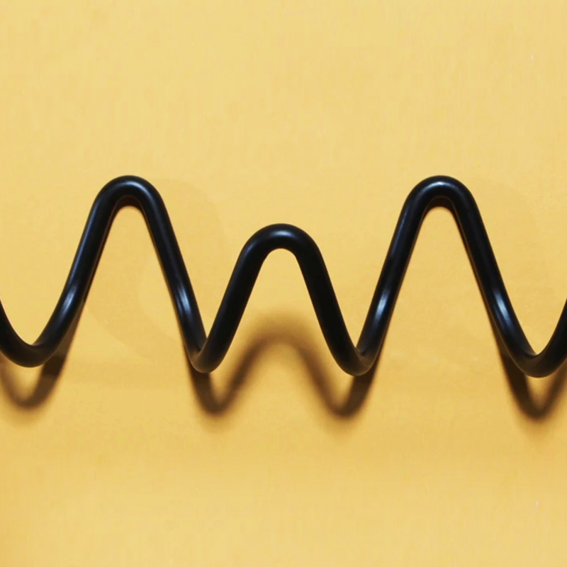 Scribble Metal Wall Coat Rack 33cm