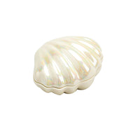 Clam Shell Ceramic Trinket Dish