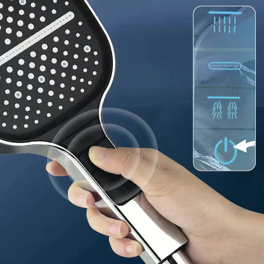Seven-Spray Water-Saving Shower Head