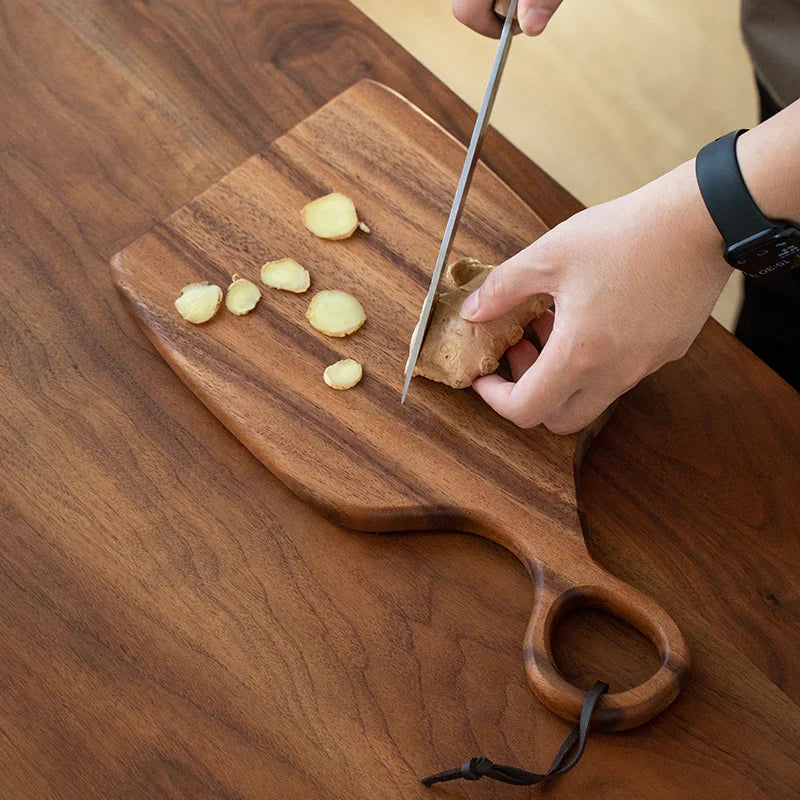 Double-Sided Walnut Serving Board