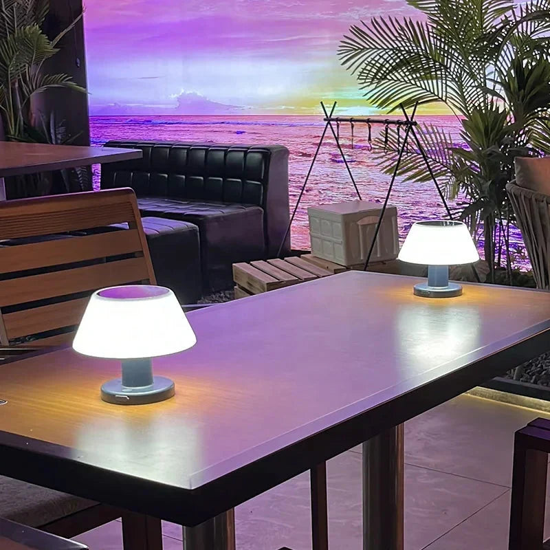 Solar Outdoor Table Lamp 15cm