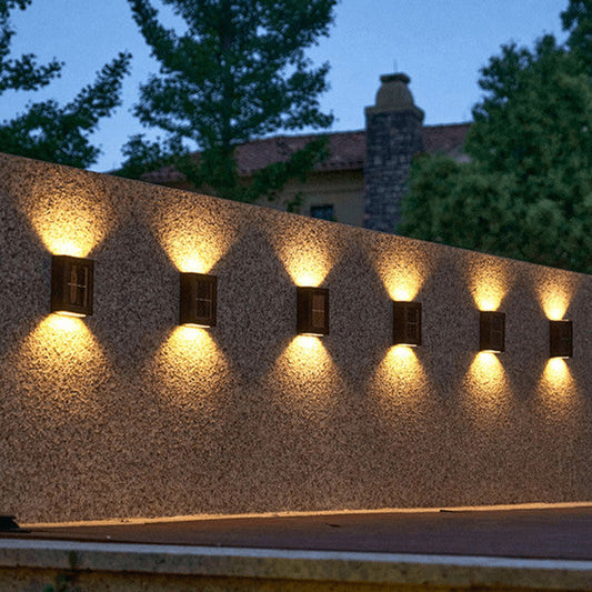 Wireless Solar Wall Lights, Pair