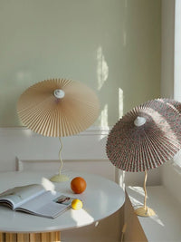 Squiggle Chrome Table Lamp