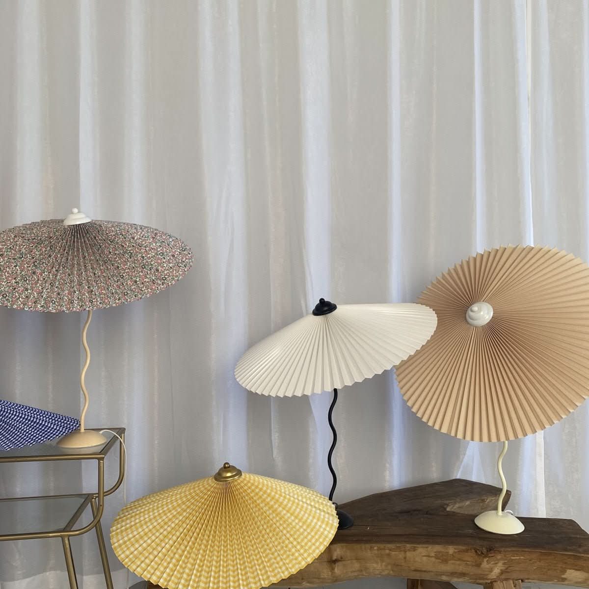 Squiggle Chrome Table Lamp