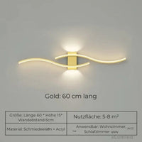 Dimmable Linear Wall Light Band 60cm