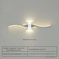 Dimmable Linear Wall Light Band 60cm