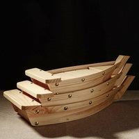 Wooden Sushi Serving Boat
