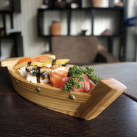 Wooden Sushi Serving Boat