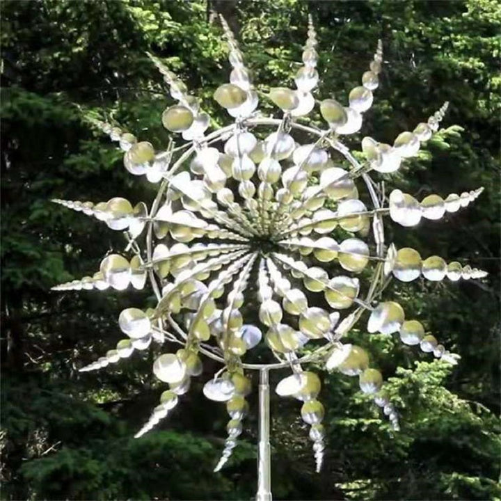 Metal Garden Windmill 102cm