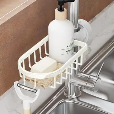 AquaGrip Stainless Steel Shower Shelf