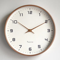 Nordic Metal and Resin Wall Clock