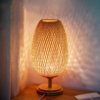 Bamboo Shade Table Lamp