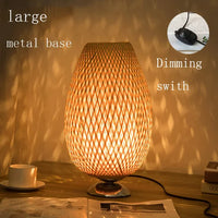 Bamboo Shade Table Lamp