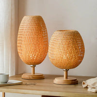 Bamboo Shade Table Lamp