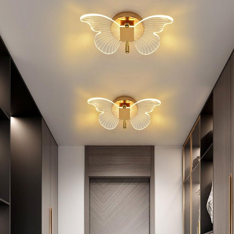 Butterfly LED Wall Light 25cm