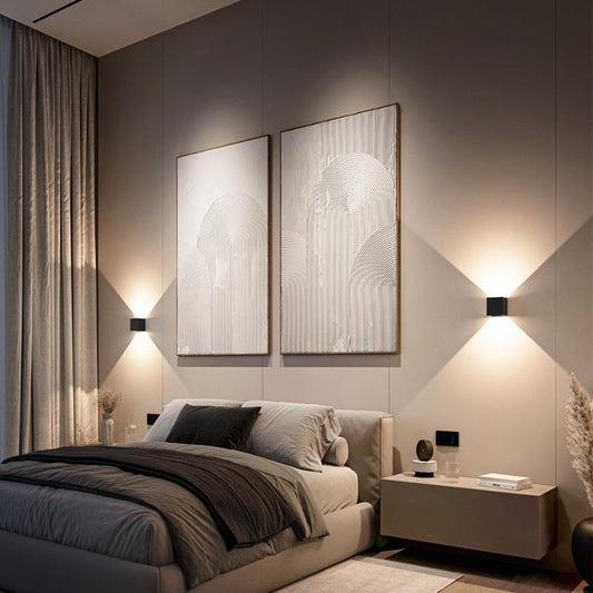 Cube LED Up and Down Wall Light