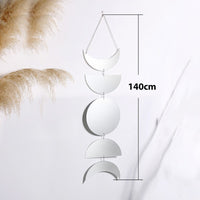Moon Phase Mirror Wall Set