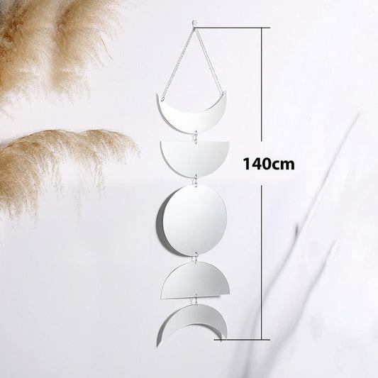 Moon Phase Mirror Wall Set